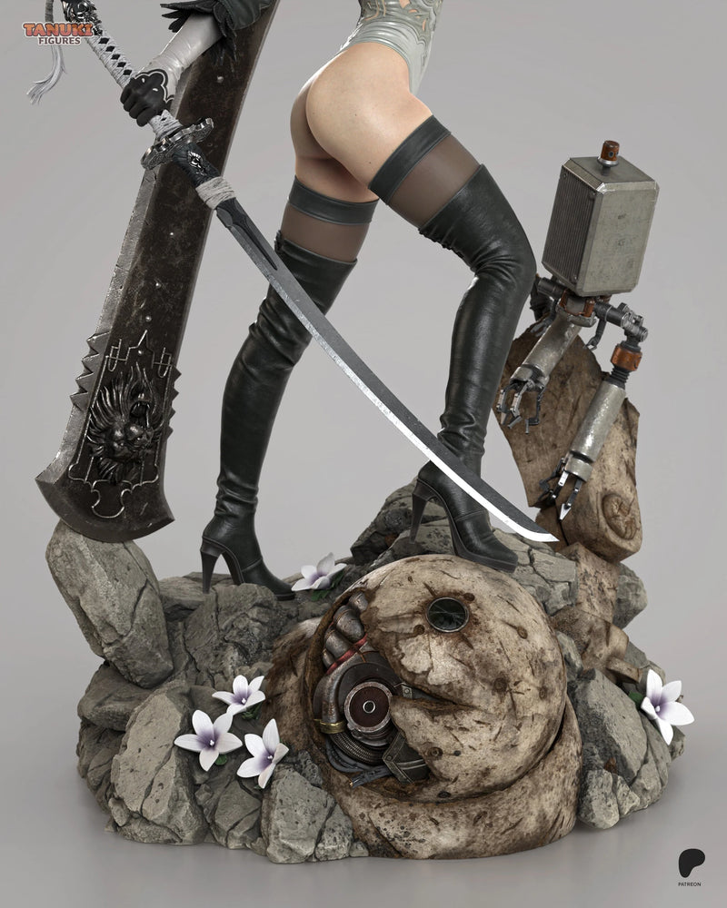 2B Resin Statue & Bust - Full Size view 5