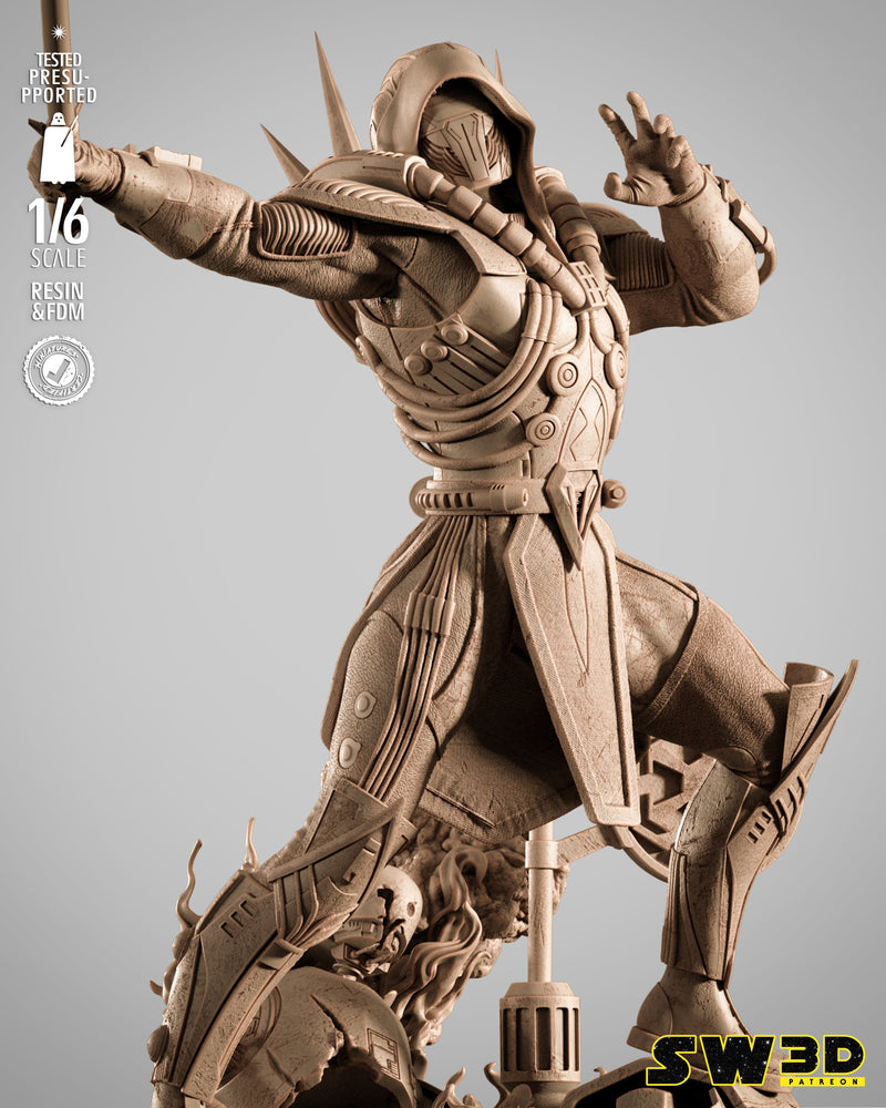 SW3D August 2025 Term Darth Marr Sculpture