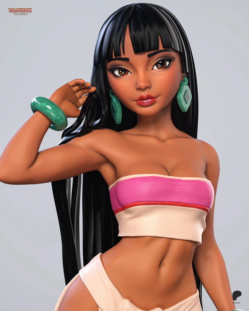 Chel Toon Resin Figure - Toon view 5