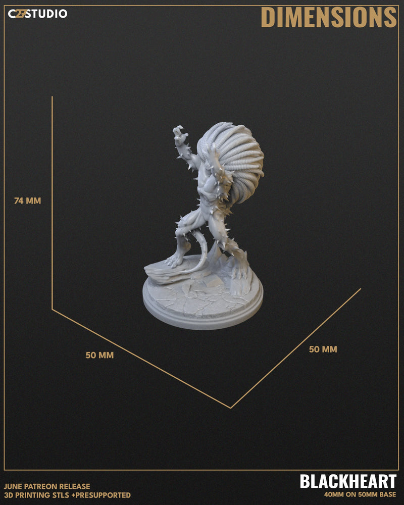 Blackheart Marvel MCP-compatible resin miniature by C27 Studios - product image 5