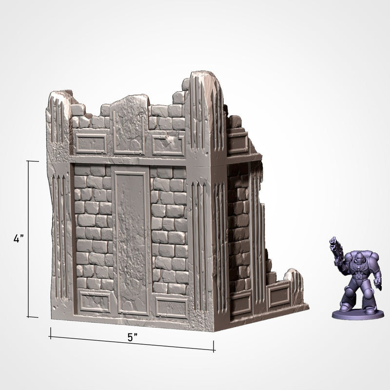 City Ruins (old GW) 3D printed terrain view 5
