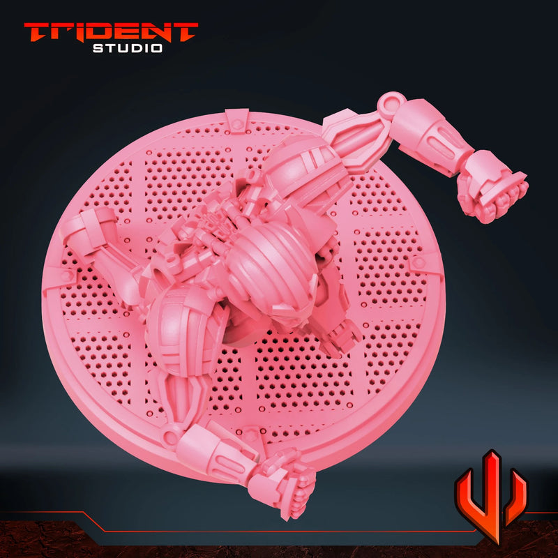 Ultron Drone Multiverse - Sculpt C Marvel MCP-compatible 40mm resin proxy miniature by Trident Miniatures - product image 5