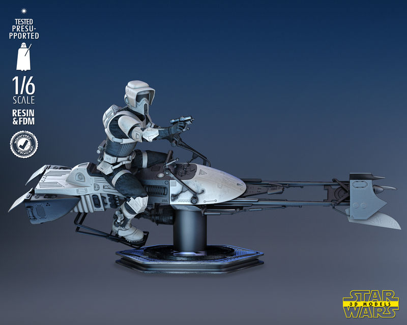 Stormtrooper Explorer Sculpture