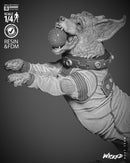 Cosmo Bust resin bust kit view 5