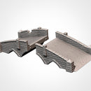 Medieval Bridges 3D printed terrain view 5