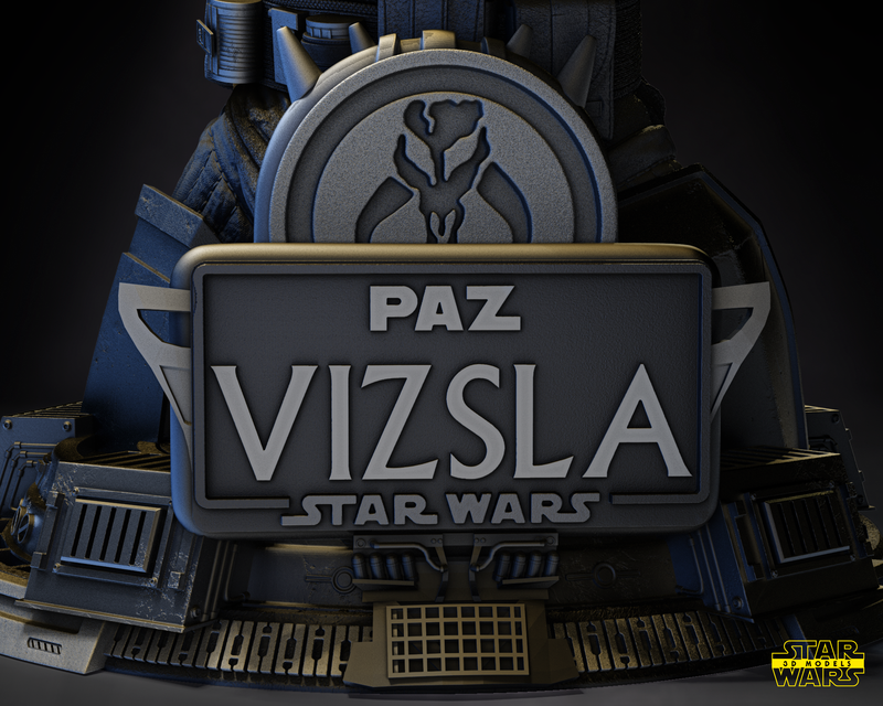 Paz Vizsla Bust