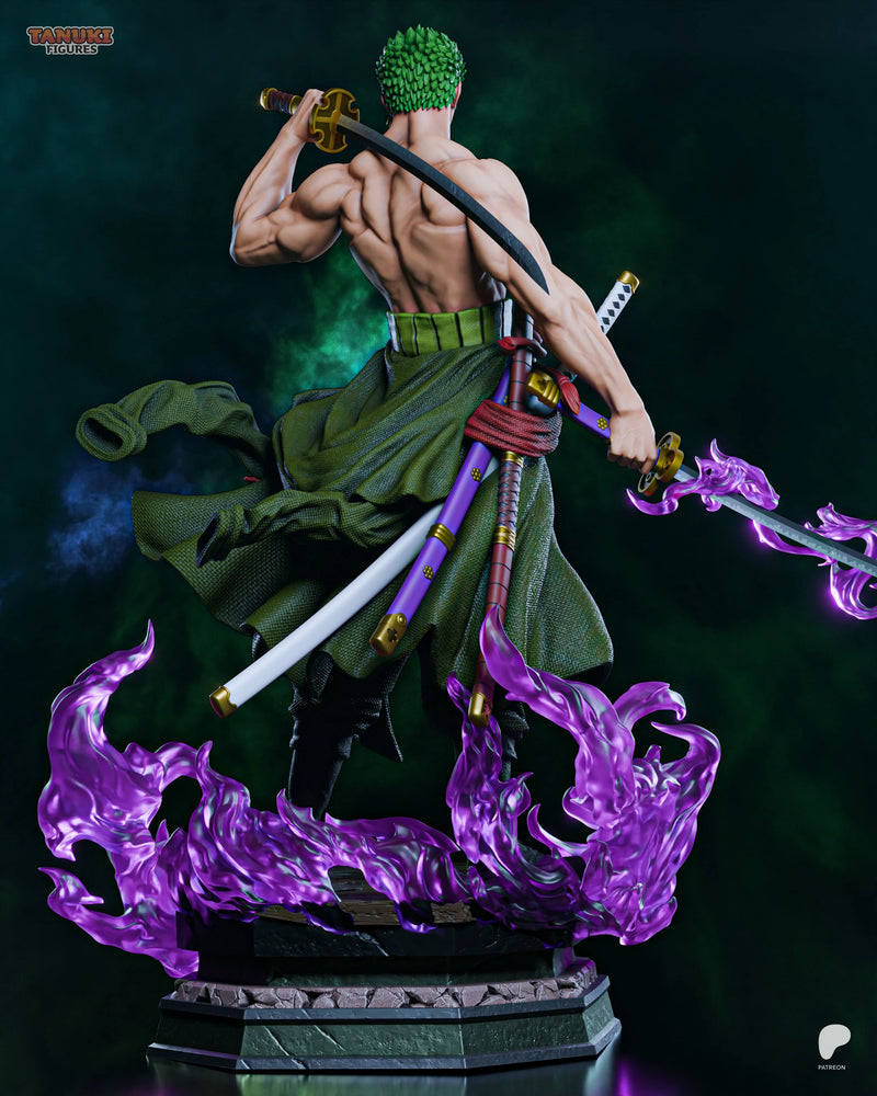 Zoro Resin Statue & Bust - Full Size view 6