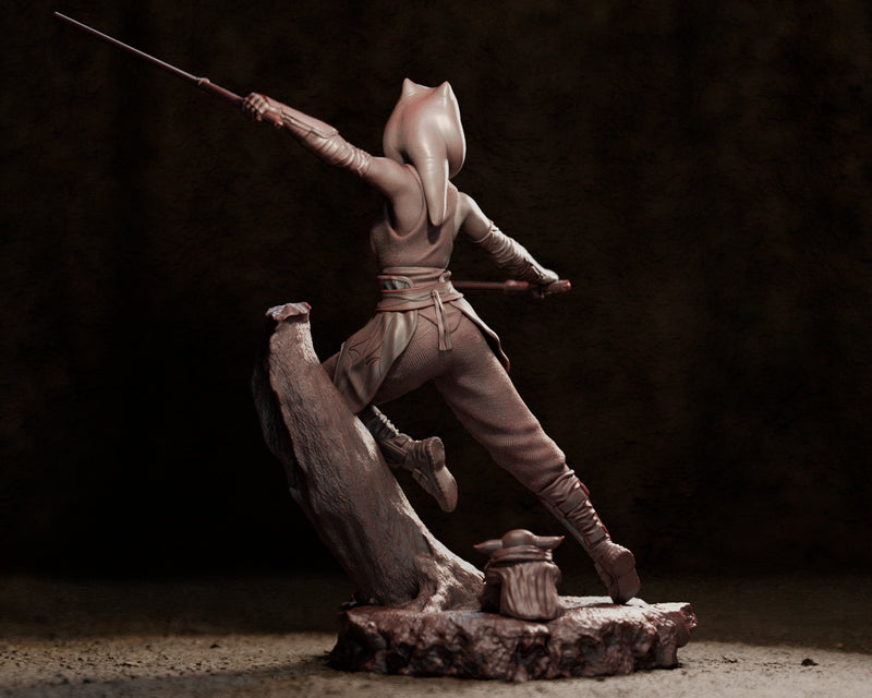 Ahsoka Tano Statue - 1/9 Scale
