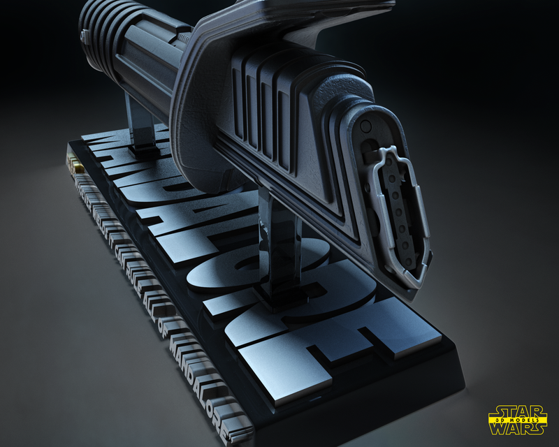 Dark Saber Sculpture