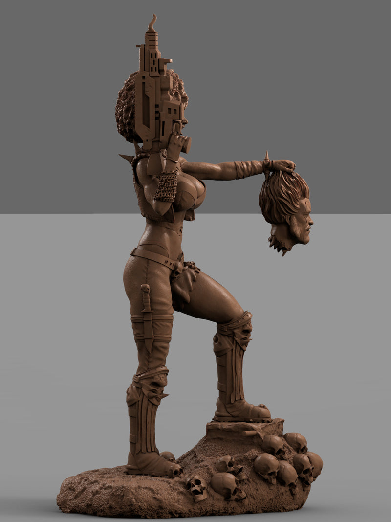Lady Lobo Statue - 1/9 Scale