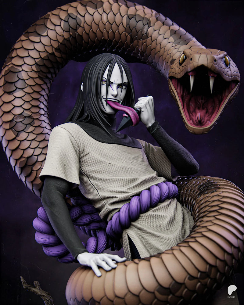 Orochimaru Resin Statue & Bust - Full Size view 6