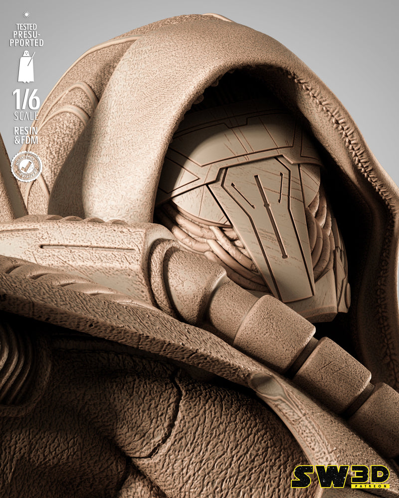 SW3D August 2025 Term Darth Marr Sculpture