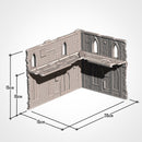 Cathedral Ruins UKTC 3D printed terrain view 6