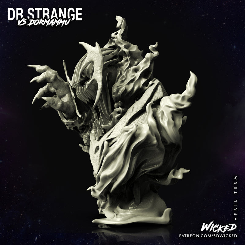 Doctor Strange vs Dormammu Diorama resin diorama kit view 6