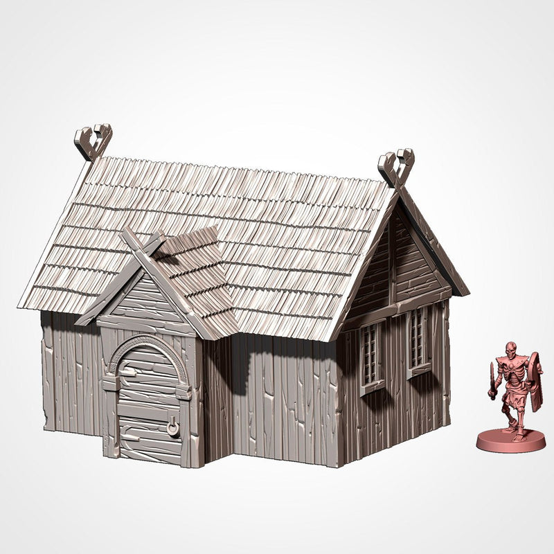 Village Of Middle Earth 3D printed terrain view 6