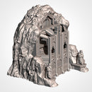 The Isolated Mountain 3D printed terrain view 6