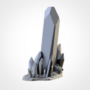 Glass Stones Terrain 3D printed terrain view 6