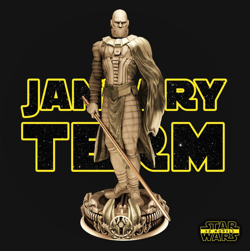 Darth Malak Sculpture