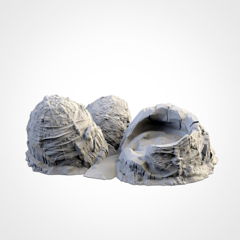 Alien Eggs 3D printed terrain view 6