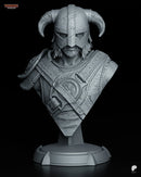 Dovahkiin Resin Statue & Bust - Bust view 6