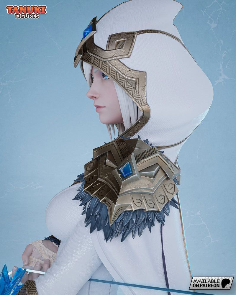 Ashe Resin Statue & Bust - Full Size view 6