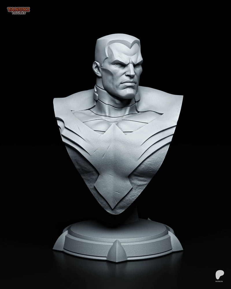 Colossus Resin Statue & Bust - Bust view 6