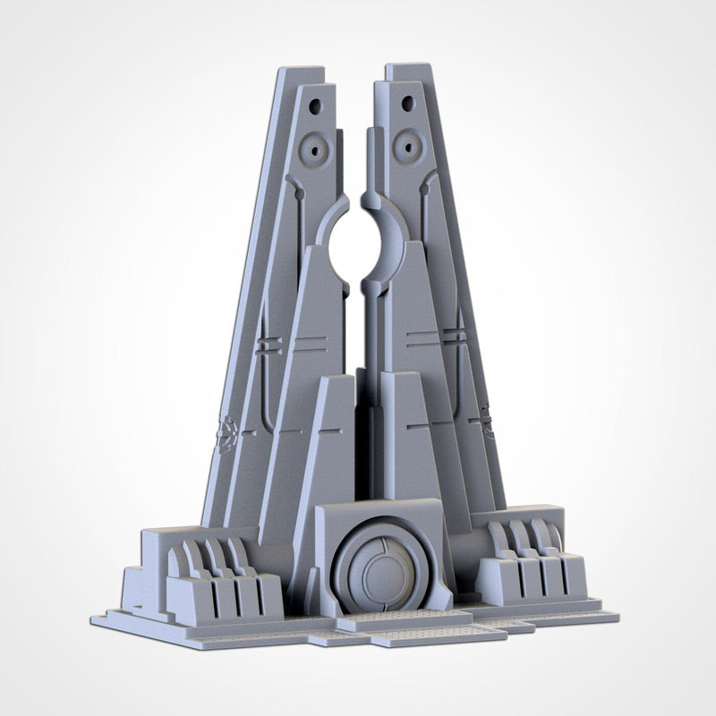 Xenos Buildings 03 3D printed terrain view 6