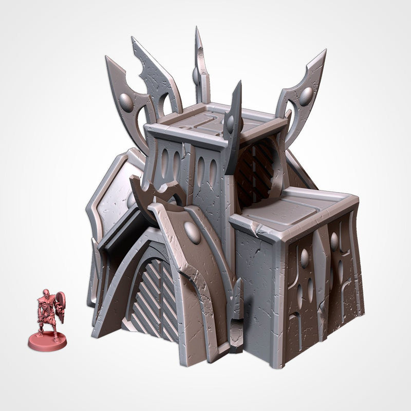 Village Of The Dark Elves 3D printed terrain view 6