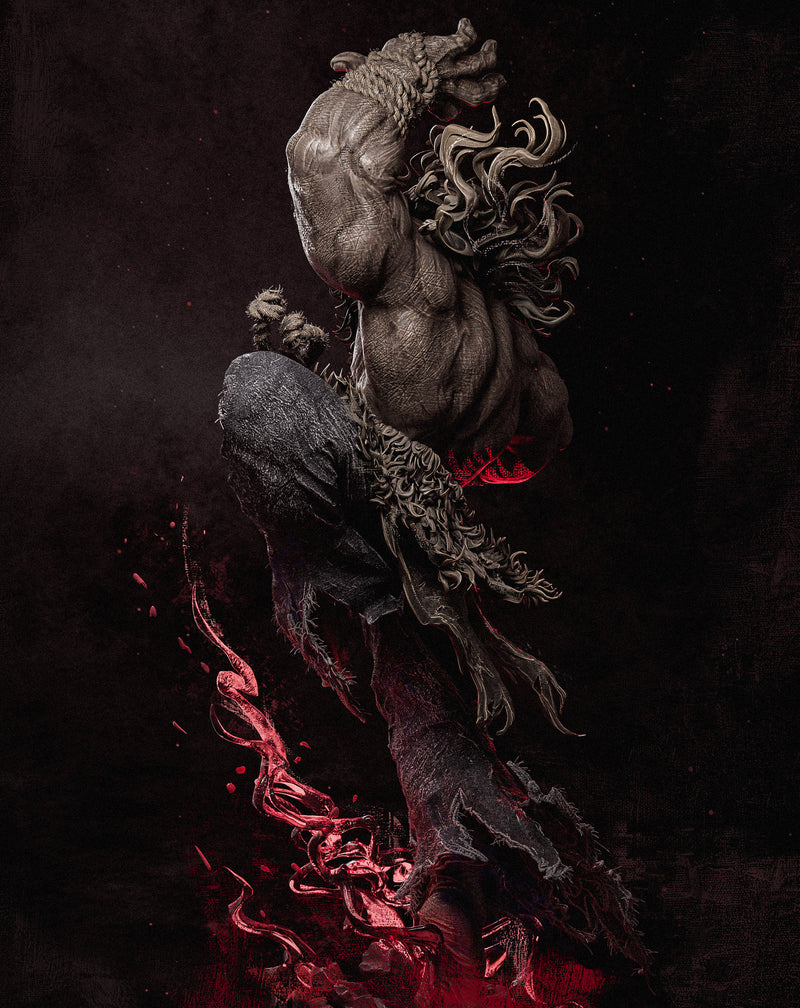 Akuma Statue - 1/9 Scale