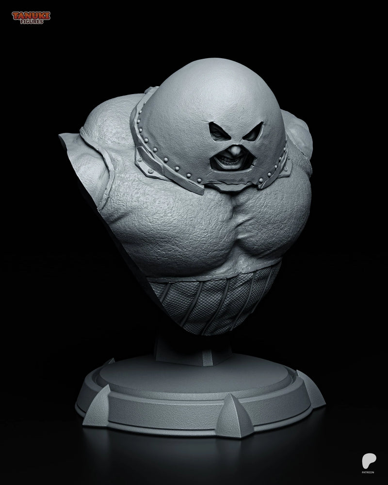Juggernaut Resin Statue & Bust - Bust view 6