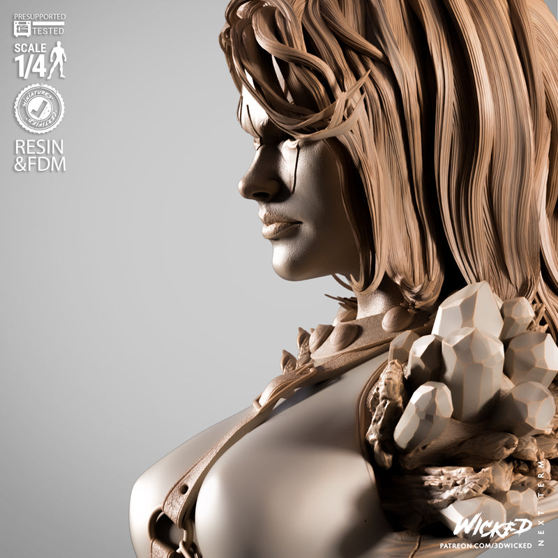 Blink Portrait Bust resin bust kit view 6