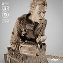 Ash Bust resin bust kit view 6