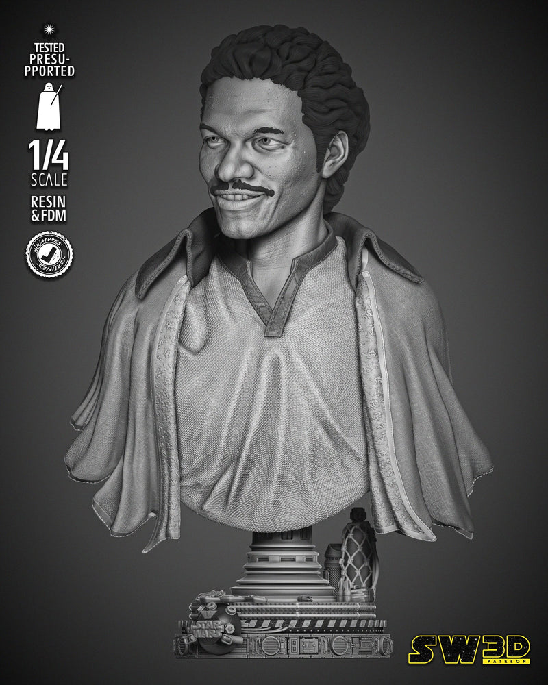 Lando Calrissian Portrait Bust