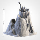 Basaltic Volcanoes 3D printed terrain view 6