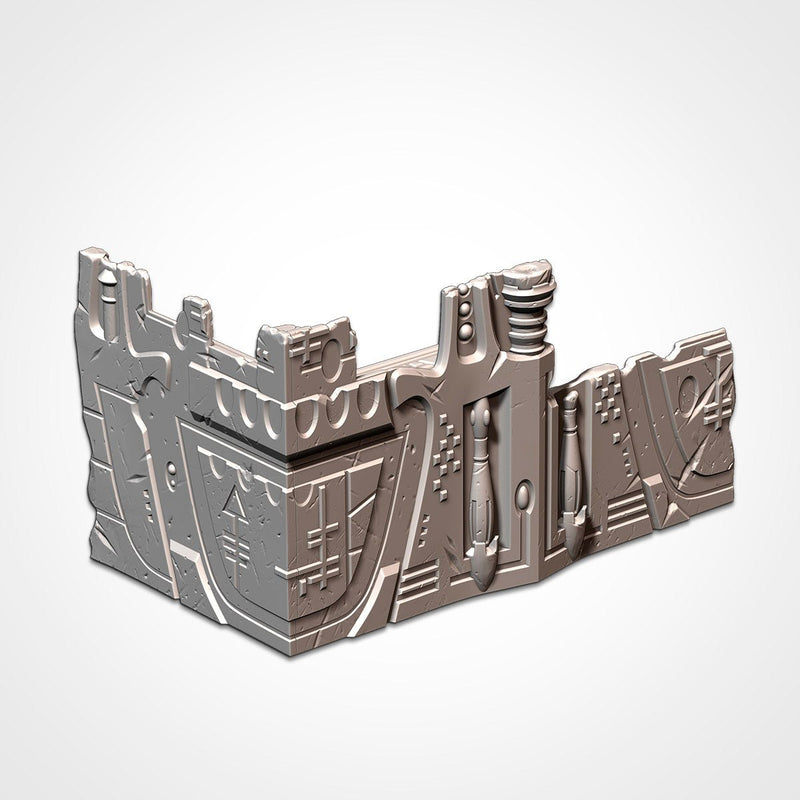 WTC Foldable Eldar Set 3D printed terrain view 6
