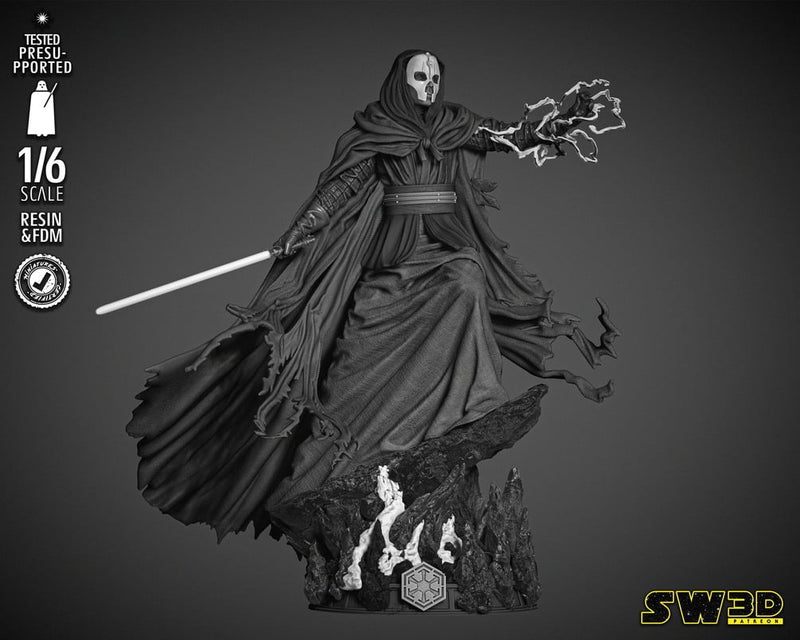 Darth Nihulus Sculpture