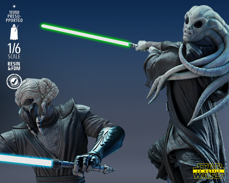 Plo Koon and Kit Fisto DIORAMA BASE