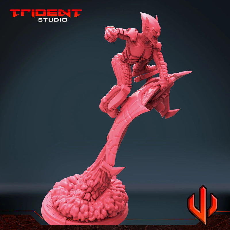 Green Goblin Marvel MCP-compatible 40mm resin proxy miniature by Trident Miniatures - product image 6