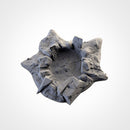 Craters 3D printed terrain view 6