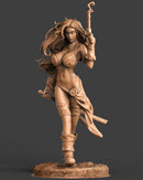 Red Monika Statue - 1/9 Scale