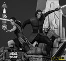 Kylo Ren and Rey Diorama
