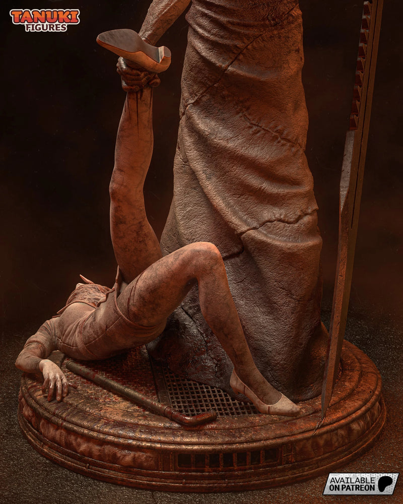 Pyramid Head Resin Statue & Bust - Full Size view 6