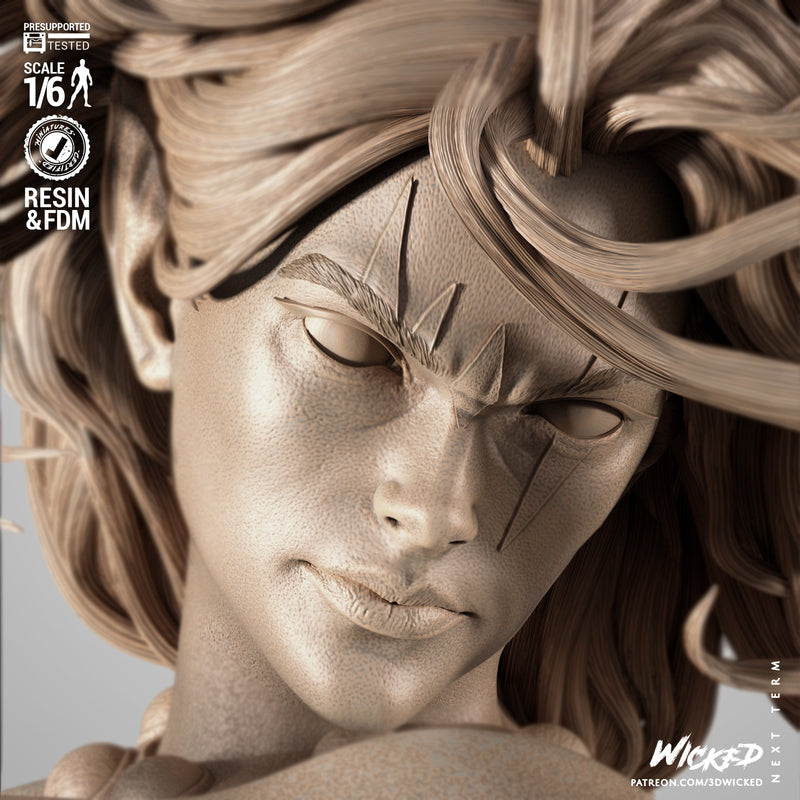 Blink (Joe Madureira) Sculpture resin statue kit view 6
