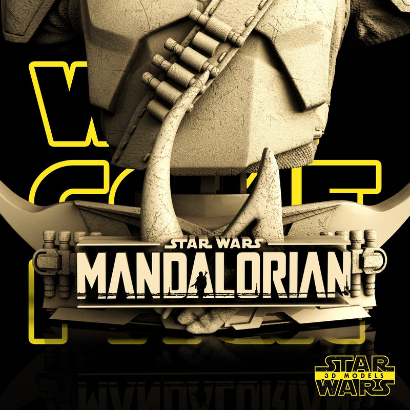 Mandalorian Bust