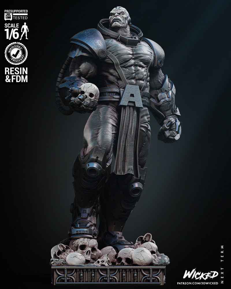Apocalypse Sculpture resin statue kit view 6