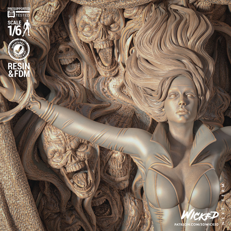 Cloak and Dagger Diorama resin diorama kit view 6