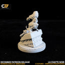 Black Cat (2 Costumes) Marvel MCP-compatible resin miniature by C27 Studios - product image 6