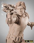 SW3D November 2025 Term Han Solo Stormtrooper Sculpture