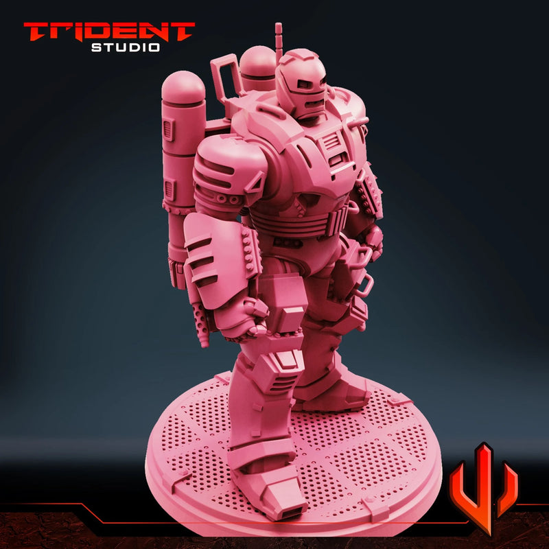 HYDRA Stomper Marvel MCP-compatible 40mm resin proxy miniature by Trident Miniatures - product image 6