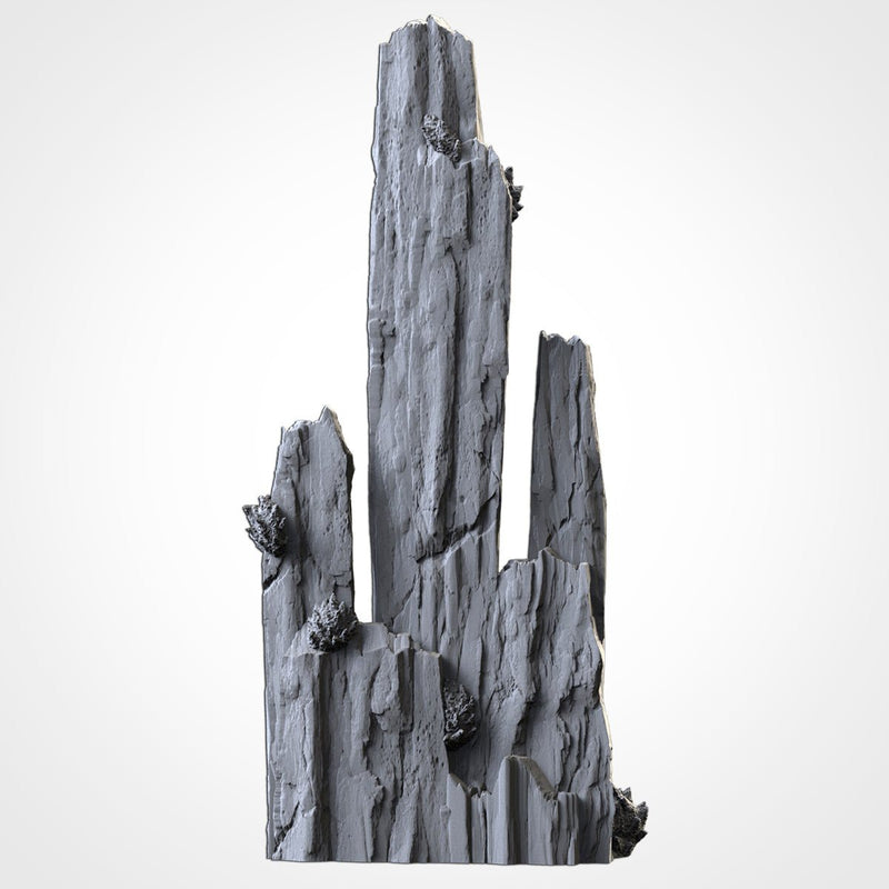 High Mountains 3D printed terrain view 6